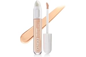 Clinique Even Better All-Over Full Coverage Concealer + Eraser Makeup For Dark Undereye Circles | With Hyaluronic Acid + Caffeine | Hydrating, Brightening + Depuffing