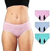 Bambody Absorbent Brief, Super Comfy Period Underwear for Women - Leakproof Period Panties