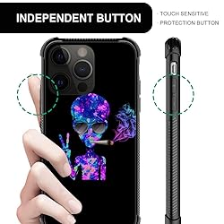 TnXee Compatible with iPhone 14 Case,Cool Alien