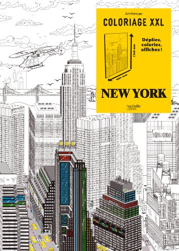 Coloriage XXL New York - Coloring book New York (French Edition) by Jeremy Mariez