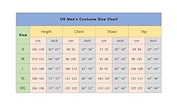 Fortunehouse Men's Flynn Rider Cosplay Costume Vest