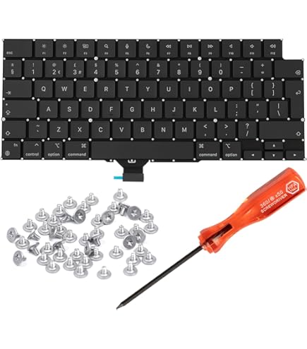 Amazon.com: HAWSON UK A2681 A3113 A2941 A3114 Keyboard Replacement