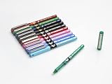 PILOT V5 Liquid Ink Roller Pen Set 5 0.5 mm 3 Black 1 Green 1 Purple view 4