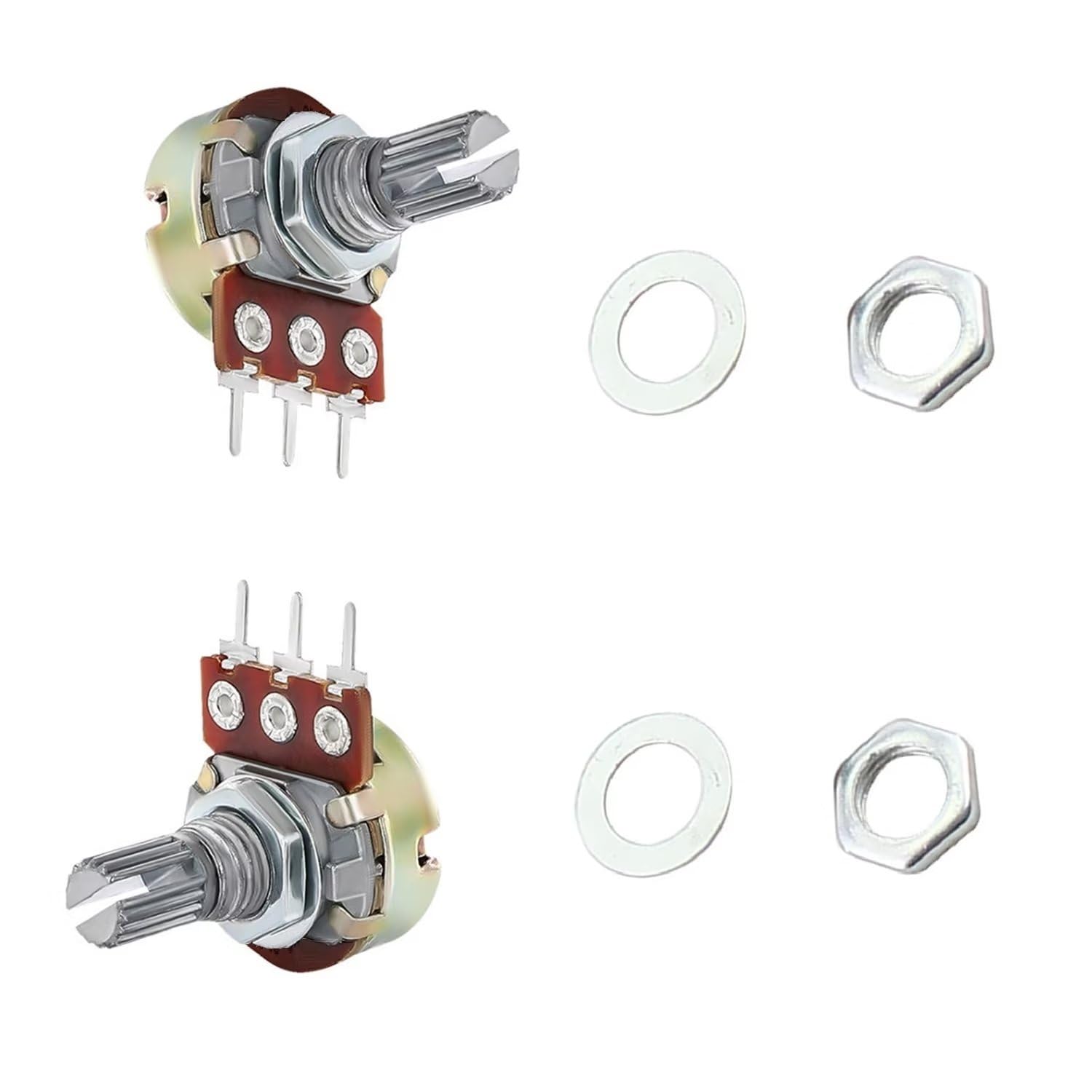 ELCOKITEX 16Pcs 1M Linear Taper Rotary