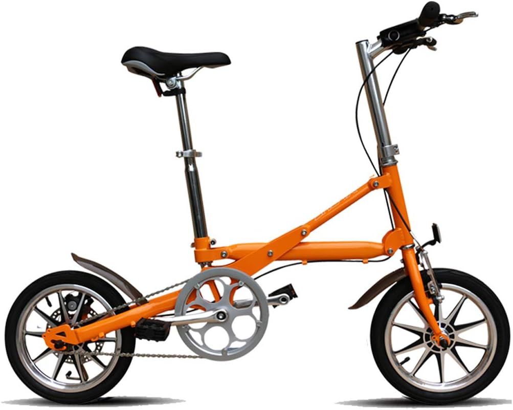 AIAIⓇ Folding Bike Bicycle high Carbon Steel 35cm Wheel