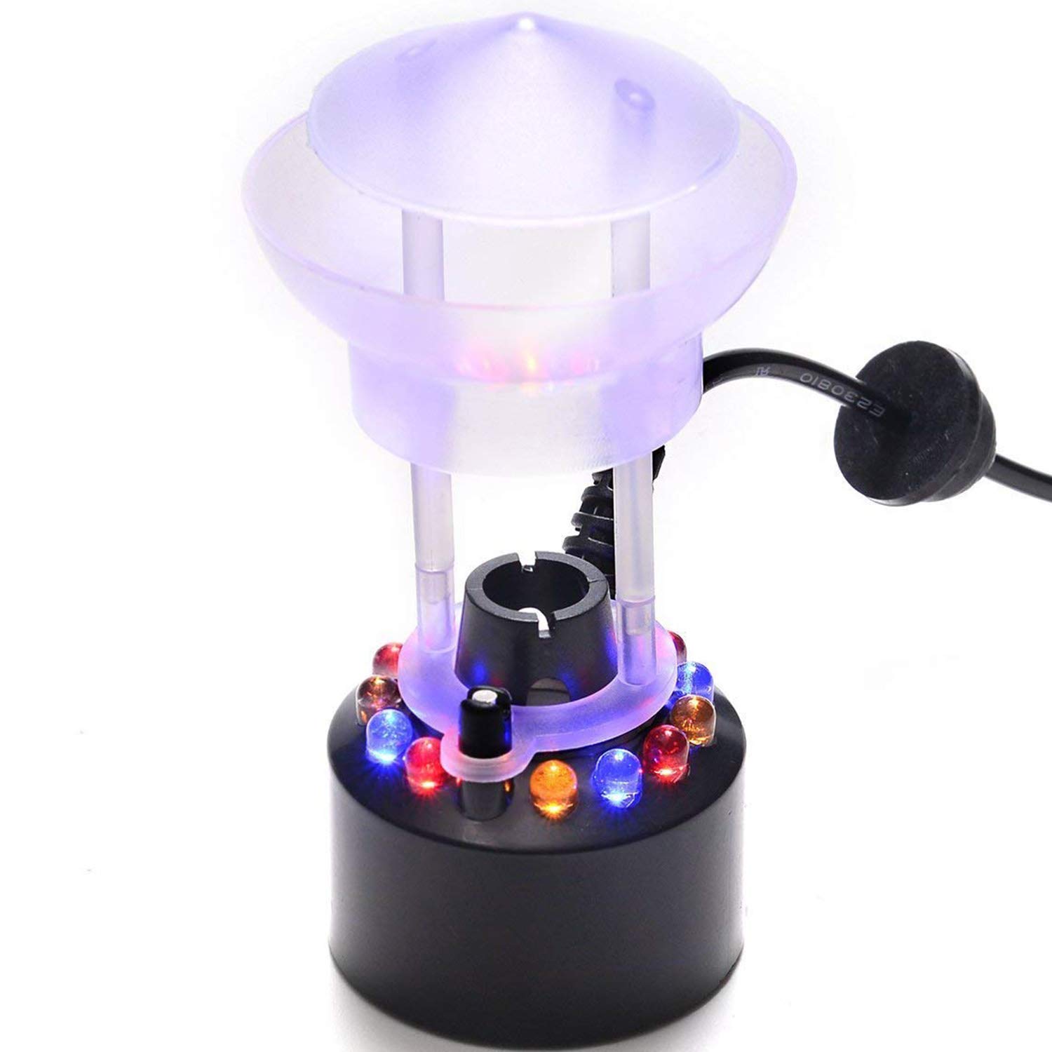 FITNATE Mist Maker, 12 LED Mister Fogger Water Fountain Pond Fog