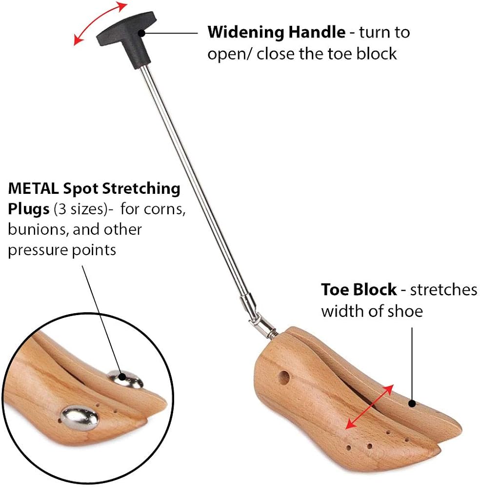 footfitter men's professional western cowboy boot stretcher