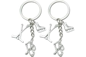 Sports Key Chains, Ball KeyChain for Boys Girls Men Women