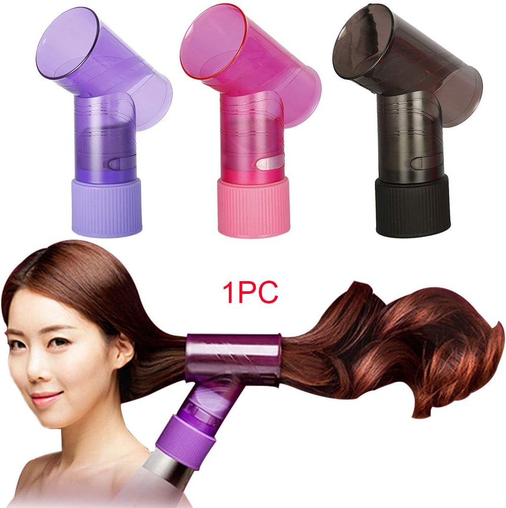 Magic Air Curler Hair Dryer Diffuser, Wind Spin Curly Wavy Permed Hair