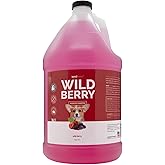 Bark2Basics Wild Berry Dog Shampoo, 1 Gallon | Unique Herbal Blend, Finest Natural Ingredients, Handcrafted, Soap-Free & Cruelty-Free, Protects and Nourishes Skin and Coat
