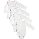 Carter's Unisex 4-Pack Long Sleeve Bodysuit Set