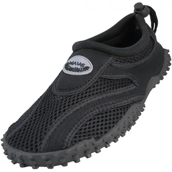 Amazon.com | The Wave Men's Waterproof Water Shoes, Black