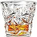 Luxury Whiskey Glass Old Fashioned Vintage Rocks for Bourbon Scotch Cocktail Drinks Tumbler Glassware Gifts for Men Dad and Husband Prime Snifter Bar