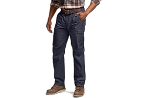 CQR Men's Winter Tactical Cargo Pants, Thermal Fleece Lined Outdoor Snow Ski Hiking Work