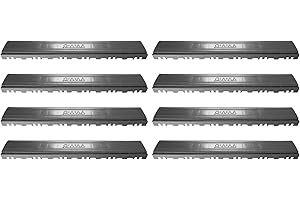 VViViD Elite Tiles Transition Grey Edge Kit 8 Pack, Professional Grade, Durable, Non-Slip, Easy to Use, Female Interlocking S