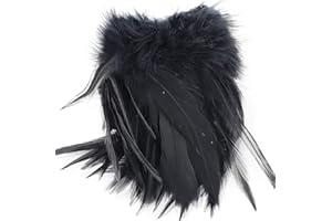 Creative Angler Saddle Hackle Fly Tying Materials - Natural Feathers for Wet Flies, Rooster Feathers, Hair Feathers for Crafts, Fly Tying Kit - Small Feathers Combo Pack of Steelhead Colored Feathers