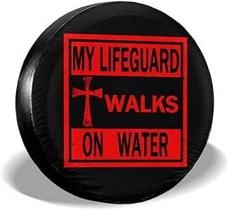 Drew Tours My Lifeguard Walks On Water Cubierta de la llanta del Auto