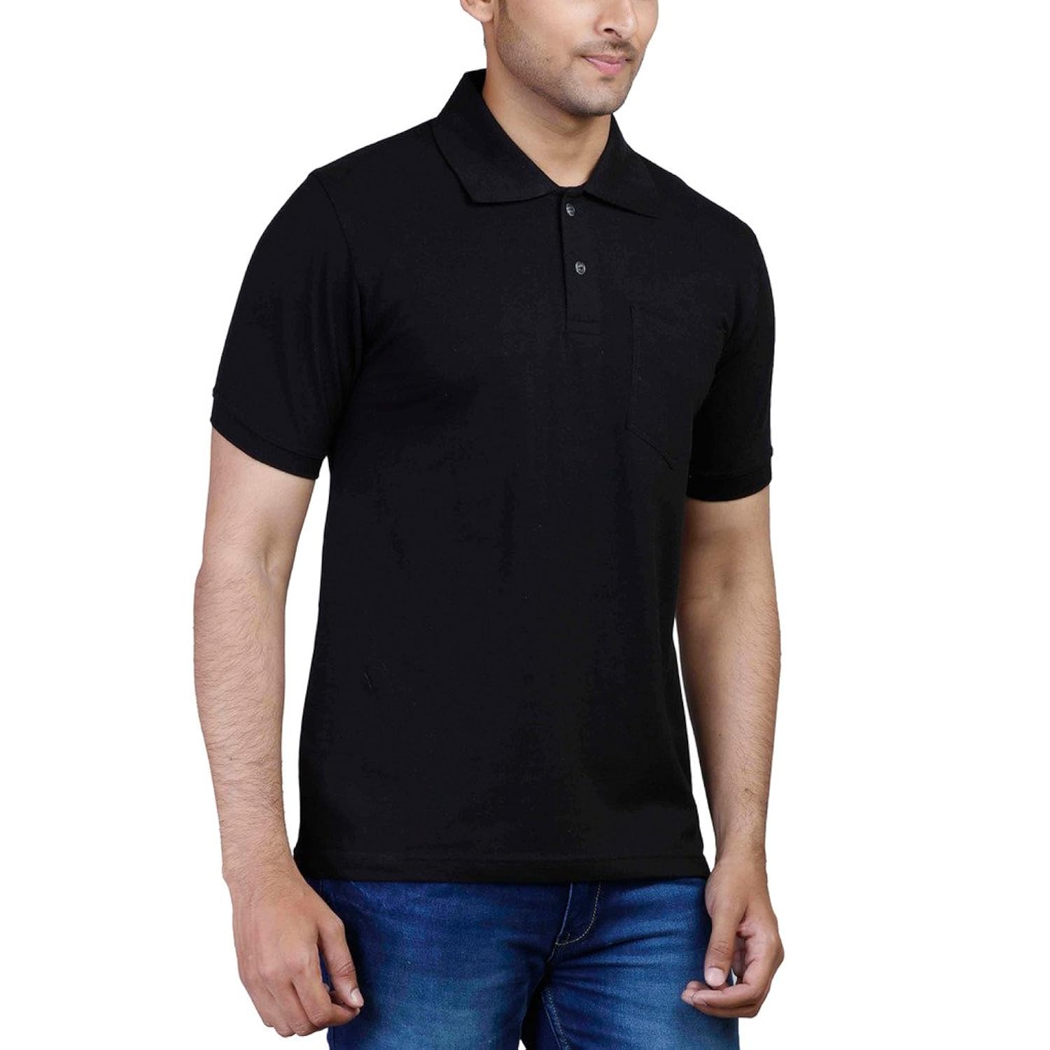 fleximaa men's cotton polo multicolor