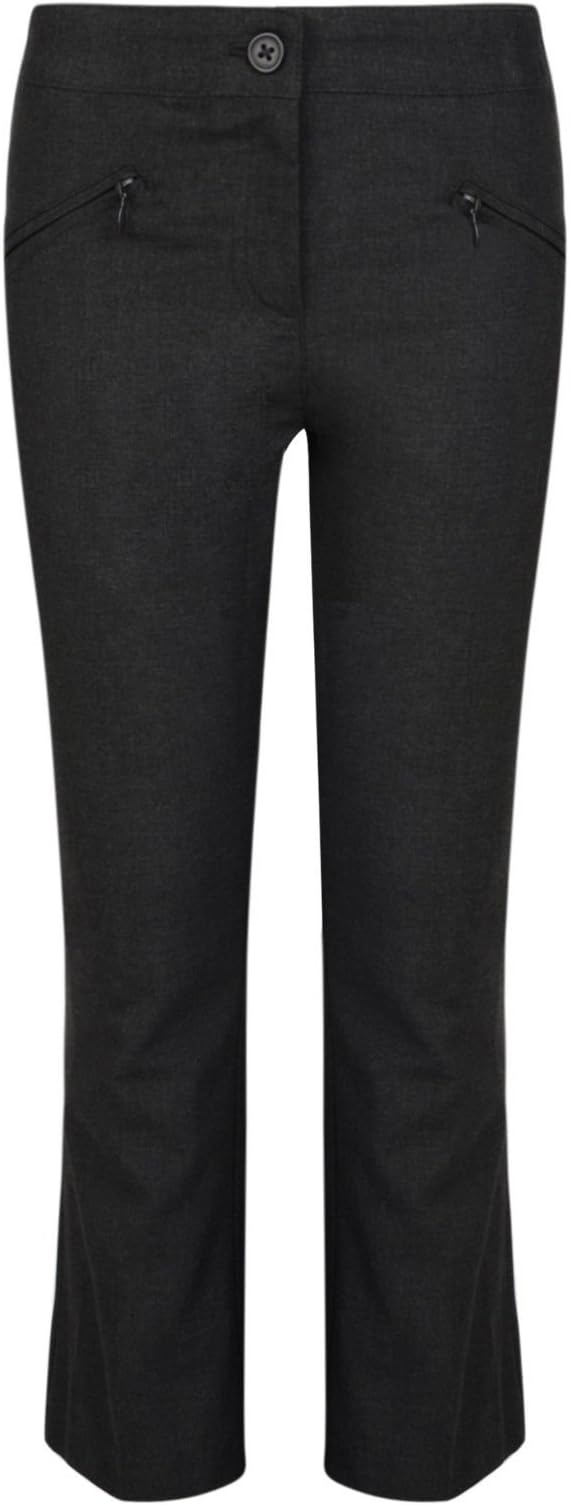 Girls School Trousers BHS Generous FIT/Regular FIT Black Grey Navy