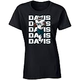 Black Philadelphia Jordan Davis Text Pic Womens T-Shirt