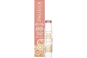 Pacifica Beauty Color Quench Lip Tint - Coconut Nectar, 0.15 Ounce
