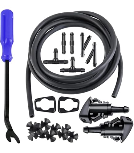 GE WX14X10005 Waschmaschinen-Schlauch Set – 2 Stück, 1,2 M, Polymerbeschichtet & Geflochten, Made In USA