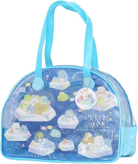 Amazon プールバッグ キッズ キャラクター ミニボストンバッグ スイミングバッグ すみっコぐらし 0843 F 水着 通販