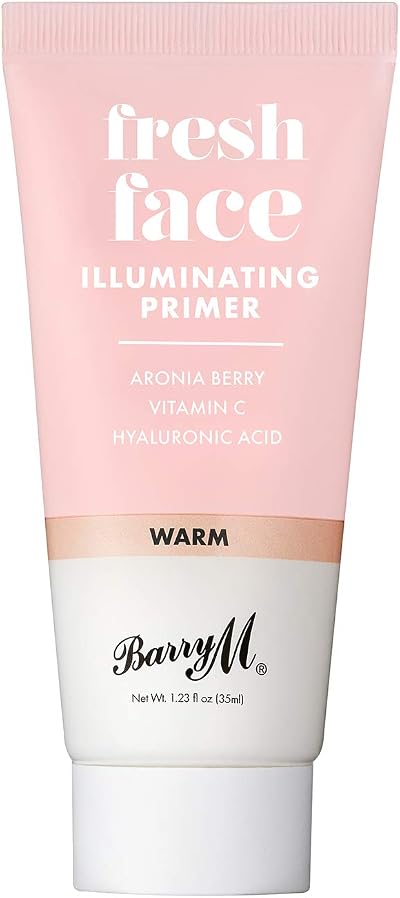 Barry M Cosmetics Fresh Face Primer Illuminating Warm Gold Iridescent Particles