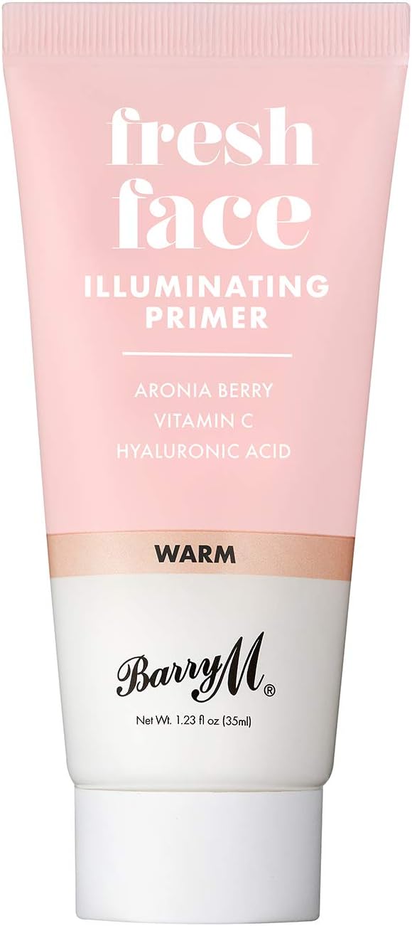 Barry M Cosmetics Fresh Face Primer Illuminating Warm Gold Iridescent Particles