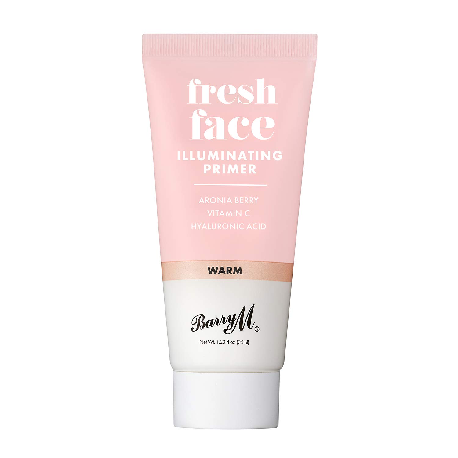Barry M Cosmetics Fresh Face Makeup Primer Base With Gold Iridescent Particles To Even Complexion, Warm Gold