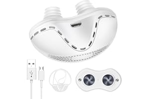 ROOHO Anti Snoring Device, Adjustable Wind Speed Snoring Solution, Stop Snoring Suitable for Men and Women, Anti-Snoring Devices Nasal Dilator Nose Vents Plugs Snore Reducing Aids