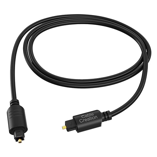 Audio Pirates TOSLINK Optische Kabel – 2,0 Meter – Digitale S/PDIF – Metalen Stekker & Vergulde Contacten – Nylon Mantel