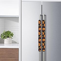 ASQVTIFE Halloween Fridge Door Handle Covers Set of