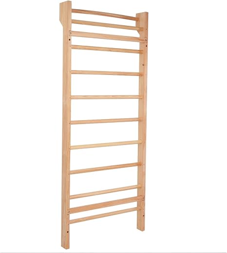 Blitzzauber24 Escalada De Gimnasio De Madera Escalera Pared