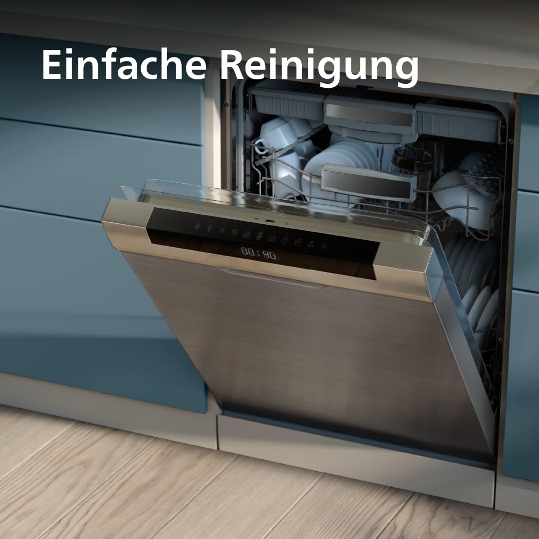 Philips Tischgrill 3000 Series – Große Grillfläche, 2400 W Schnellaufheizung, 5 Temperaturstufen, Antihaftbeschichtung, Einfache Reinigung (HD6210/95) 6