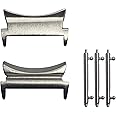 No Gap Connector Adapter Accessories For Galaxy Watch 4 & 5 & 6 & 7 Bands, 20mm Stainless Steel Strap Band Connector Compatible with Samsung Galaxy Watch 7/6/5/4 Classic/Watch 5 Pro/Watch 4 Classic