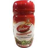 Dabur Chyawanprash Ayurvedic Herbal Supplement with Amla and Spices, 500g | Botanical wellness spread with a smooth, spoonable texture for convenient daily use as part of an everyday wellness routine.