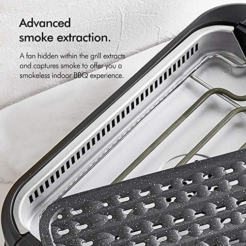 indoor grill with smoke extractor