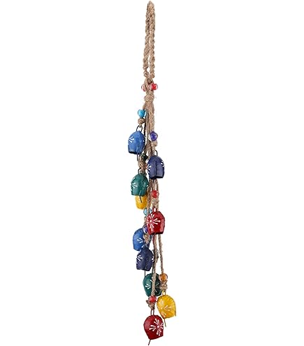 Amazon.com: Iron Wrought Bell Chime Handmade Brass Finish Wall