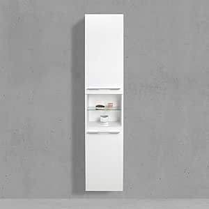 Intarbad - Armario de baño con Puerta para la Ropa Sucia (Alto x Ancho