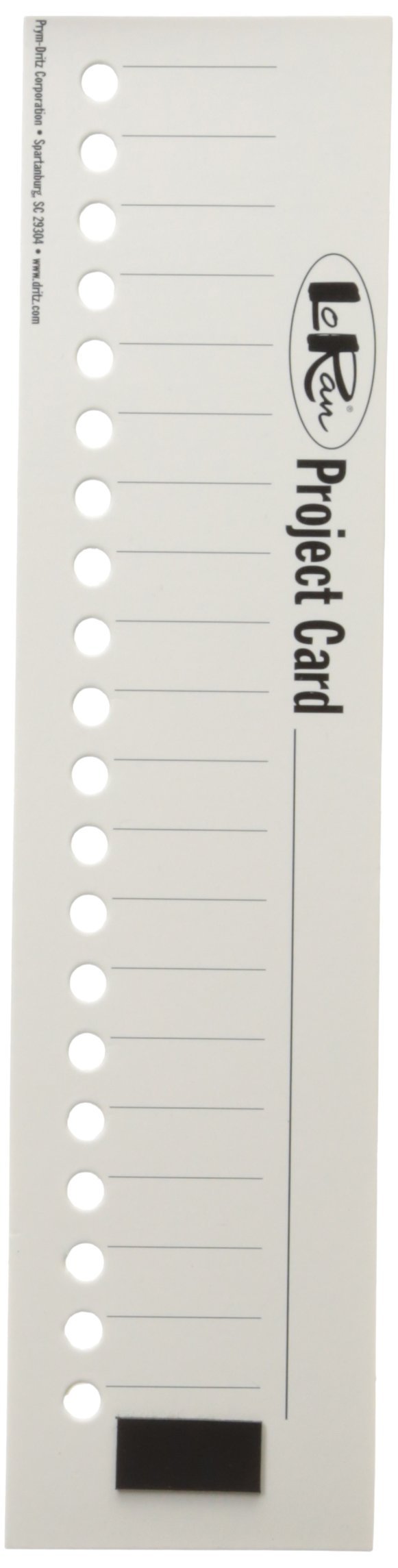 Dritz PL-3P Project Cards, Large, 3 Count