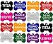 Dog ID Tags Personalized | Many Shapes to Choose from| 8 Colors | by CNATTAGS