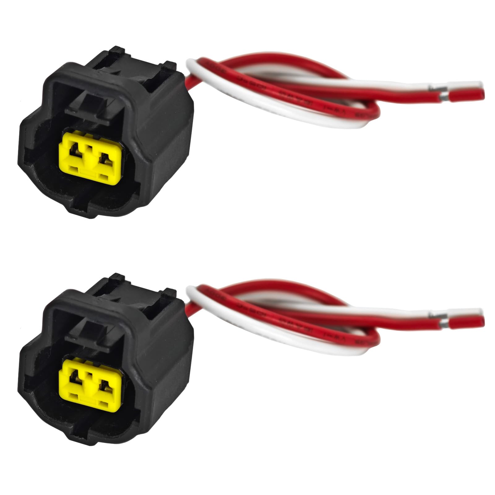 Photo 1 of 3U2Z14S411HYA Temperature Sender/Sensor Connector (Pack of 2), Connector Pigtail Plug Harness Wire Replace 3U2Z14S411CDA 3U2Z14S411HYA S820