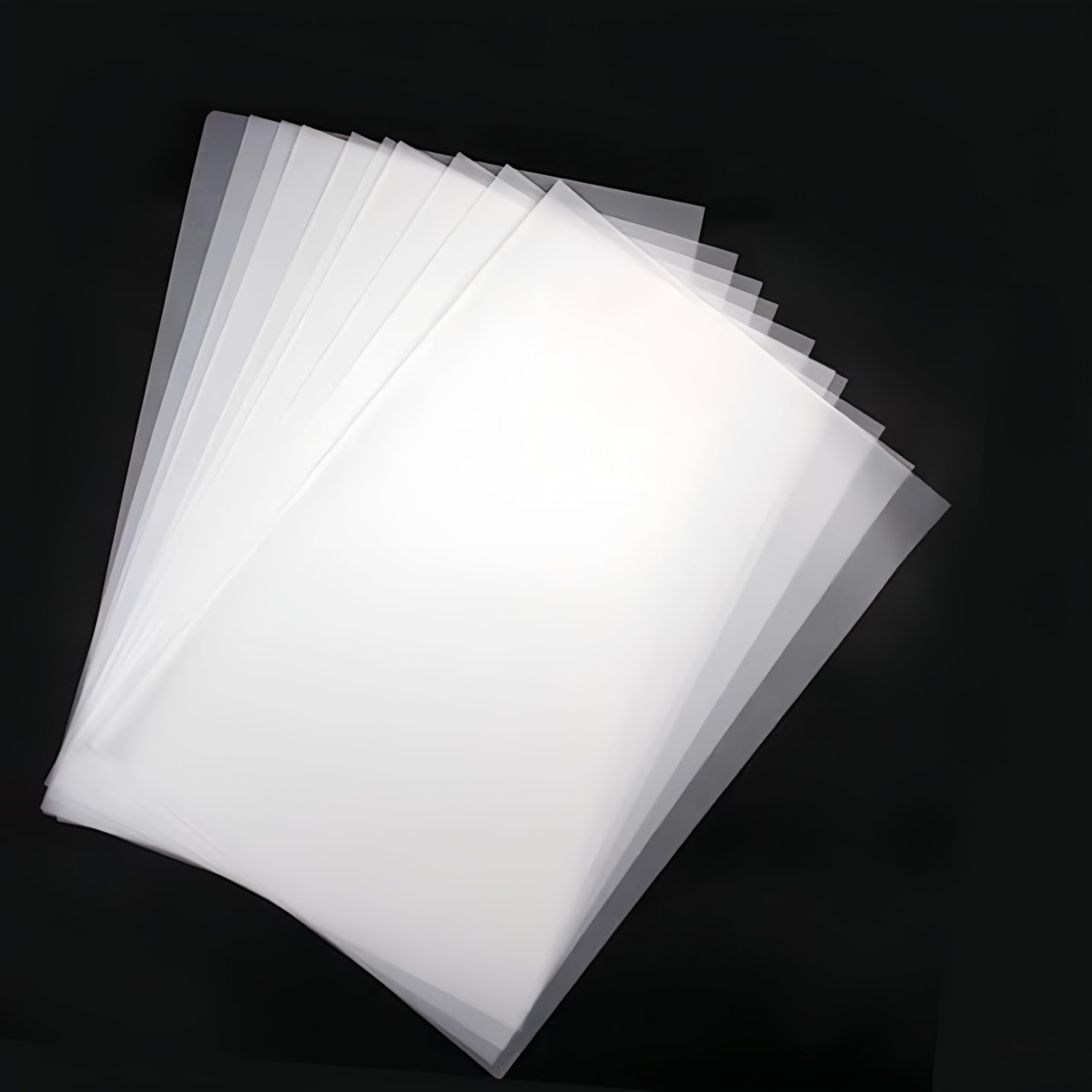 Transparent Paper 70g DIN A4 210 x 297 mm 100 Sheets Printable Transparent Craft Paper, Tracing Paper, Parchment Paper, Architect Paper