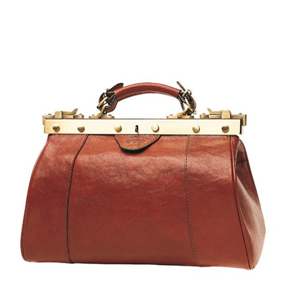 Katana Collet K 8250 Cowhide Leather Diligence Bag, Brown, One Size, Contemporary