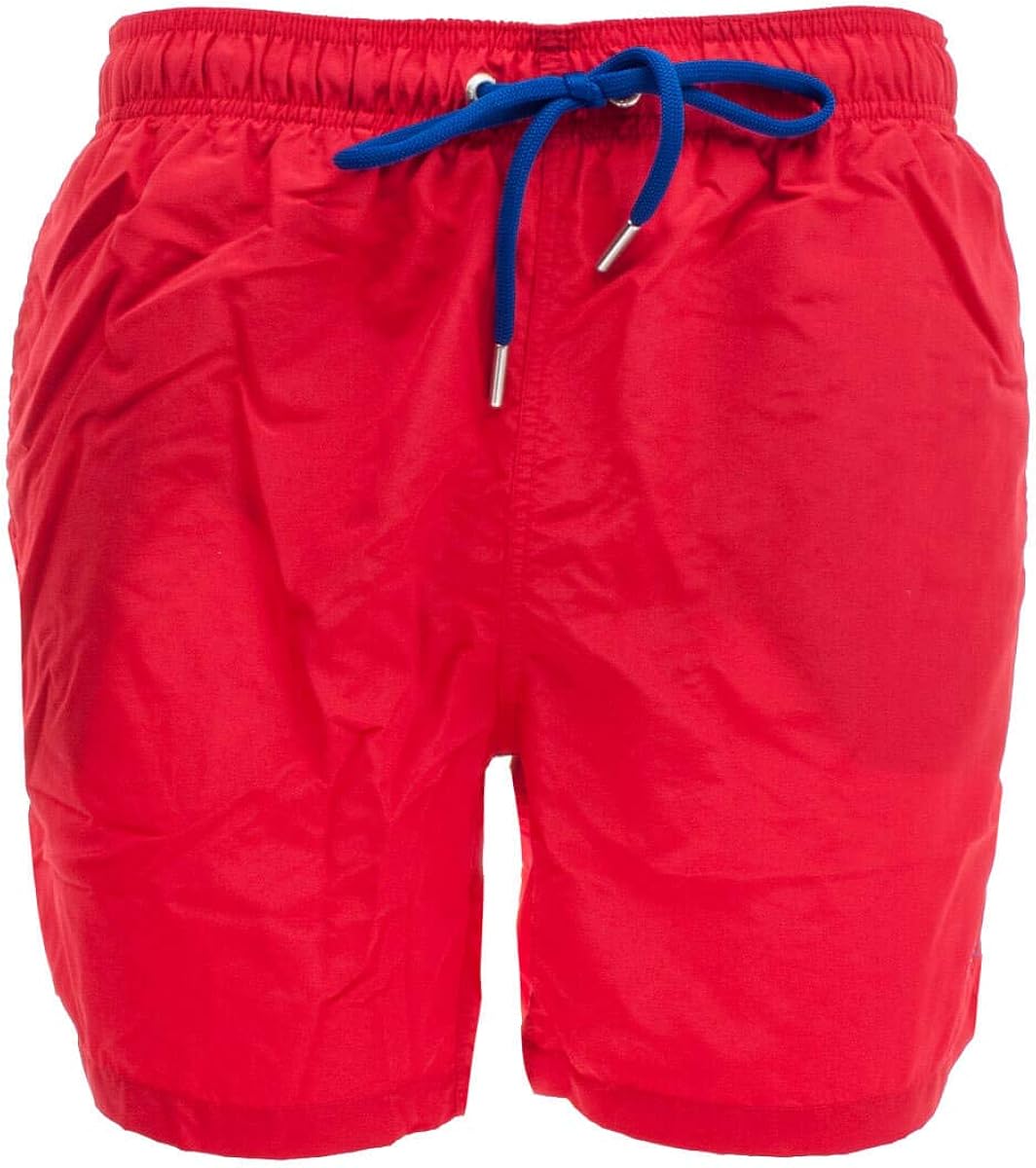 GANT Men's Basic Swim Shorts Classic Fit, Red (Bright Red 620), XLarge