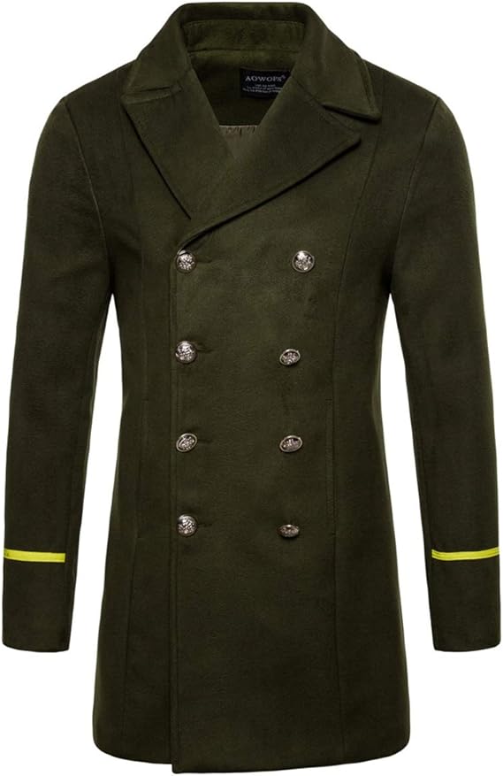 military overcoat mens