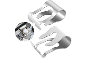 2PCS Windshield Wiper Linkage Clip,Heavy Duty Windshield Wiper Motor Clip for Stopping Linkage Popping Off,Universal Wiper Li