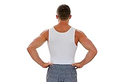 Esteem Apparel Mens Compression Shirt for Chest and