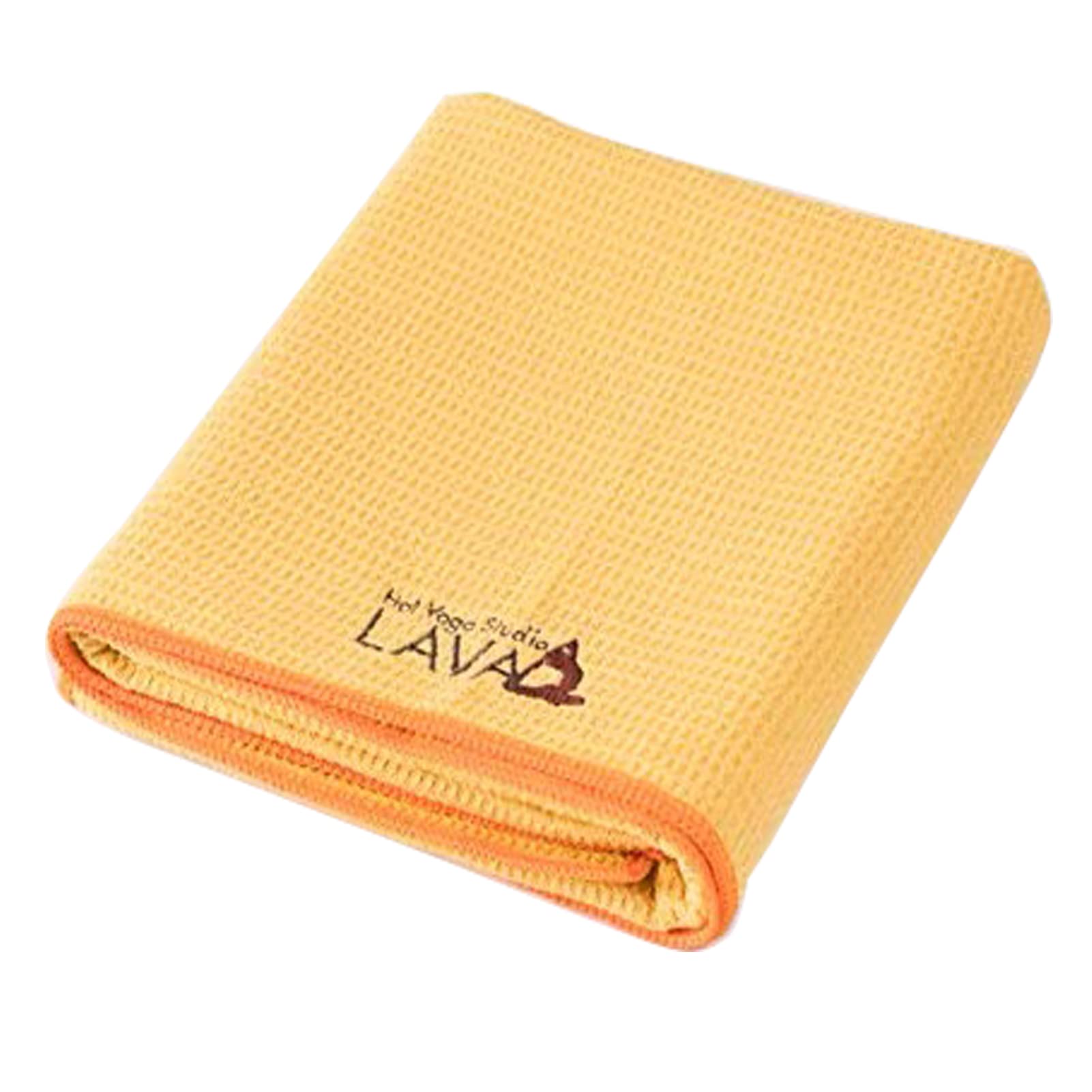 LAVA ホットヨガ ヨガマット ヨガラグ ラバ (黄) の商品画像